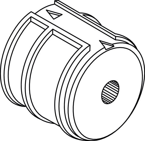 IDEAL STANDARD Griffadapter für Archimodule A860866NU – Ersatzteil für Sanitärinstallationen