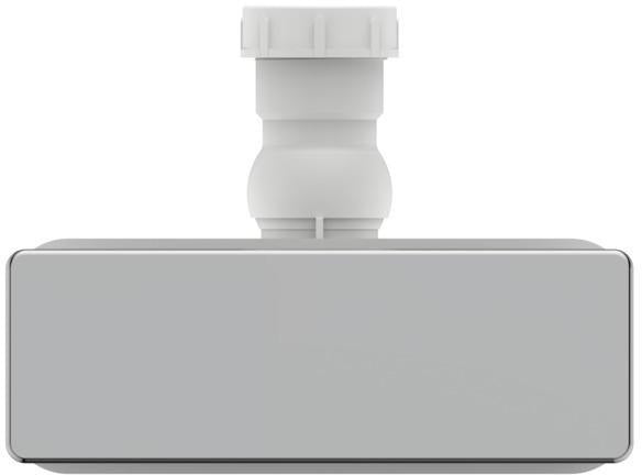 Ideal Standard Ablaufgarnitur Ultra Flat New mit Deckel in Chrom – flache Bauform