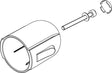 Ideal Standard IS Volumengriff Ceratherm 25 A860935AA Hebelgriff in Chrom