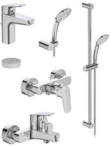 Ideal Standard Ceraflex Armaturen-Bundle Chrom – Komplettpaket für Bad & Dusche