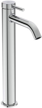 IDEAL STANDARD Ceraline Nuovo Waschtischarmatur 135 mm mit Push-Open Ventil, Chrom
