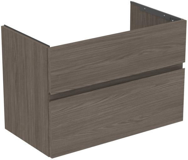 IDEAL STANDARD Finesse Möbelwaschtischunterschrank 800 mm, 2 Auszüge, Greige matt