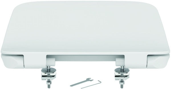 Ideal Standard WC-Sitz Strada II Sandwich Weiß Duroplast mit Edelstahl-Scharnieren