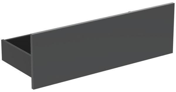 IDEAL STANDARD Eurovit+ untere Schublade 80 cm Hochglanz grau lackiert für Badmöbel