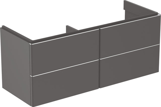 IDS Untere Schubladenfront ADAPTO links für WTU 1210 mm Walnuss Dunkel von Ideal Standard