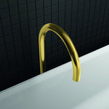 Ideal Standard Wanneneinlauf Joy freistehend Brushed Gold – Bodenstehender Auslauf mit Strahlregler
