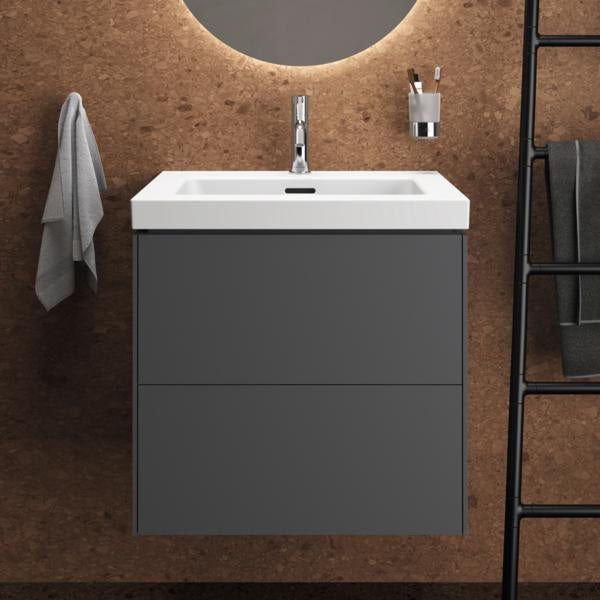 Ideal Standard Möbelwaschtisch Extra 610x510mm Weiß mit Überlauf und 1 Hahnloch