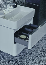 Ideal Standard Waschtisch Strada II 600 mm, 1 Hahnloch, mit Überlauf, Weiß