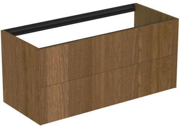 IDEAL STANDARD Conca WT-Unterschrank 1200 mm, 2 Auszüge, Push-Open, Weiß