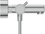 Ideal Standard Badethermostat AP Ceratherm T125 mit Pin-Griffen in Chrom – Aufputz DN 15
