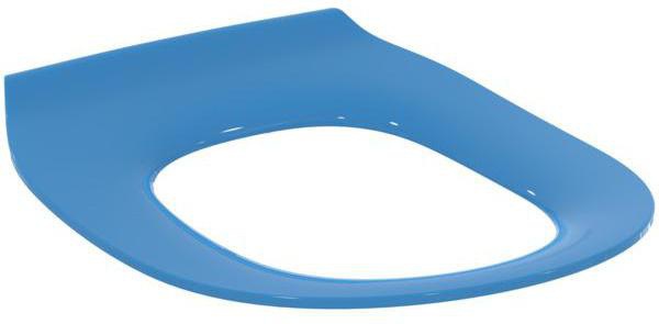 IDEAL STANDARD Contour 21 Schools Kinder-WC-Sitzring 7-11 Jahre, Weiß, Thermoplast, Edelstahl-Scharniere