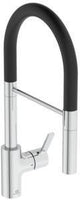 IDEAL STANDARD Gusto Semi-Pro Küchenarmatur 225 mm 2-Funktionsbrause Silver Storm