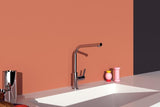 IDEAL STANDARD Gusto Küchenarmatur 232 mm L-Auslauf Silver Storm