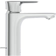 IDEAL STANDARD Connect Air Waschtischarmatur 125 mm mit Ablaufgarnitur – Chrom, 5 l/min, Einhandhebelmischer