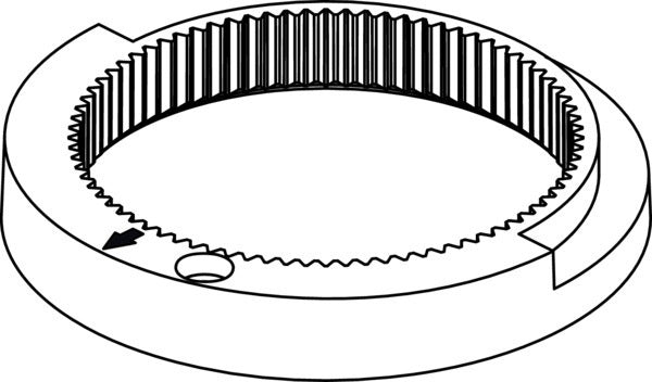 IDEAL STANDARD Stop-Ring A861122NU für sequentielle Kartuschen – Ersatzteil