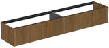 Ideal Standard Conca Waschtischunterschrank 2385 mm, 2 Auszüge, Sunset Matt, wandhängend
