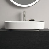 IDEAL STANDARD Aufsatzwaschtisch Linda-X 600x500mm, 1 Hahnloch, mit Überlauf, weiß