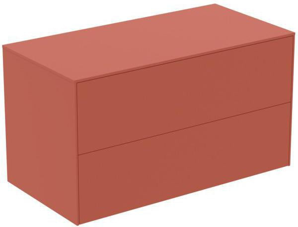 Ideal Standard Conca Waschtischunterschrank 1002 mm, 2 Auszüge, Sunset matt, wandhängend