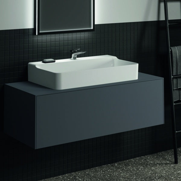 IDEAL STANDARD Conca WT-Unterschrank 1202 mm, 1 Auszug, Push-Open, Anthrazit