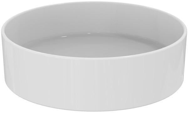Ideal Standard Aufsatzwaschtisch Strada II 450x450x180mm Weiß ohne Hahnloch und Überlauf