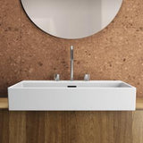 IDEAL STANDARD Waschtisch Extra 700x450x150mm geschliffen Weiß mit 3 Hahnlöchern und Überlauf
