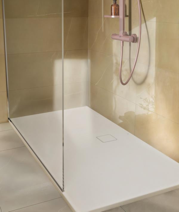 IDEAL STANDARD Ultra Flat Evo Rechteck-Brausewanne 1800x900x35 mm Seidenweiß