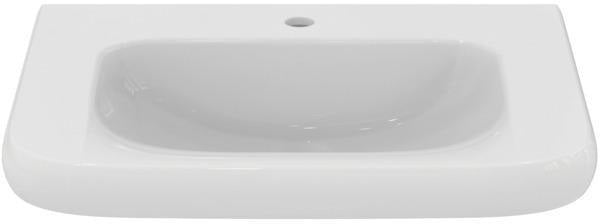 Ideal Standard Contour 21+ Waschtisch 545x550mm Weiß SmartGuard+ 1 Hahnloch ohne Überlauf