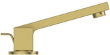 Ideal Standard 3-Loch-Waschtischarmatur Extra Ausladung 140 mm mit Ablaufgarnitur Silver Storm
