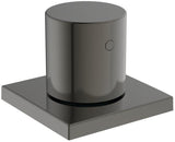 Ideal Standard Joy Neo Umsteller mit eckiger Rosette in Chrom – Drehknopf für Mehrwegeventil