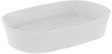 Ideal Standard Ipalyss Aufsatzschale 600x380x120 mm Seidenweiß ohne Hahnloch und Überlauf