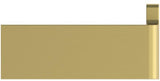 Ideal Standard Handtuchhaken Conca Cube eckig in Brushed Gold – Wandmontage mit verdeckter Befestigung