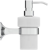 Ideal Standard La Dolce Vita Lotionspender Silver Storm – Wandmontage, Glasflakon, 0,25 l