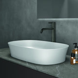 Ideal Standard Ipalyss Aufsatzschale 600x380x120 mm Seidenweiß ohne Hahnloch und Überlauf