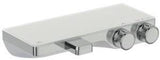 Ideal Standard Badethermostat AP Ceratherm S200 mit Ablage Chrom – Thermostatisch, Zweigriffig, Wandmontage