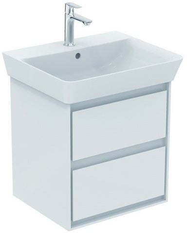 Ideal Standard Connect Air Schubladenfront unten 480 mm Weiß glänzend für Waschtischunterschrank