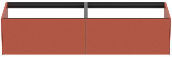 Ideal Standard WT-Unterschrank Conca, 2 Auszüge, ohne Platte, 1585 mm, Anthrazit