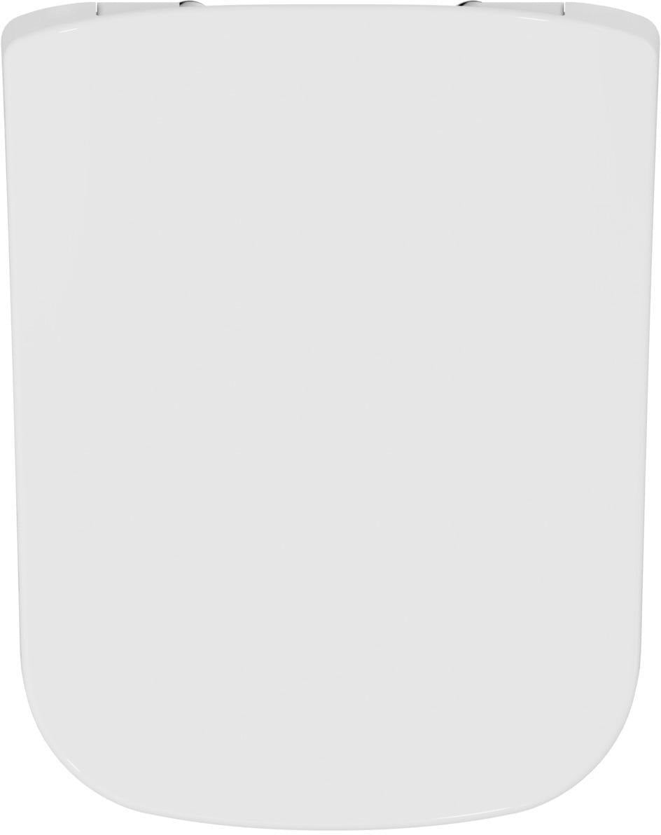 IDEAL STANDARD WC-Sitz MIA mit Deckel, Edelstahl-Scharniere, Duroplast weiß