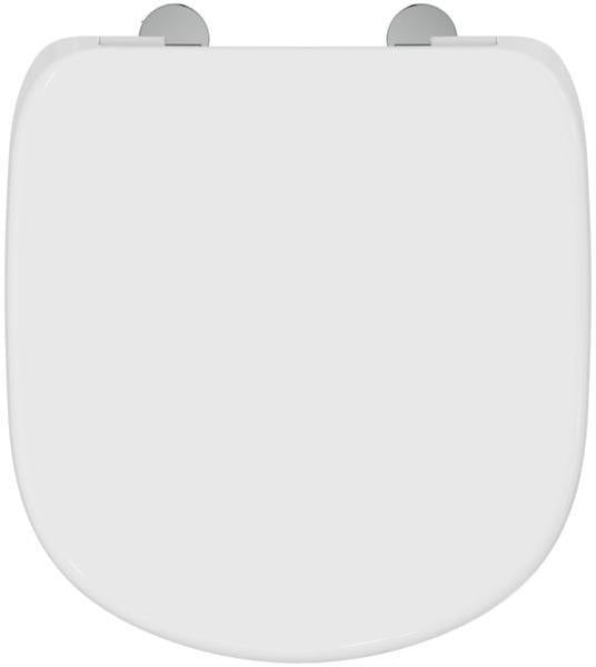 Ideal Standard WC-Sitz Eurovit für Kompakt-WC, Weiß, Duroplast, mit Deckel, 5er-Pack