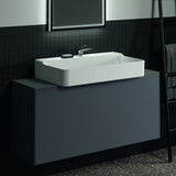 Ideal Standard Conca WT-Unterschrank 1200 mm, 1 Auszug, Eiche geflammt, Push-Open, wandhängend