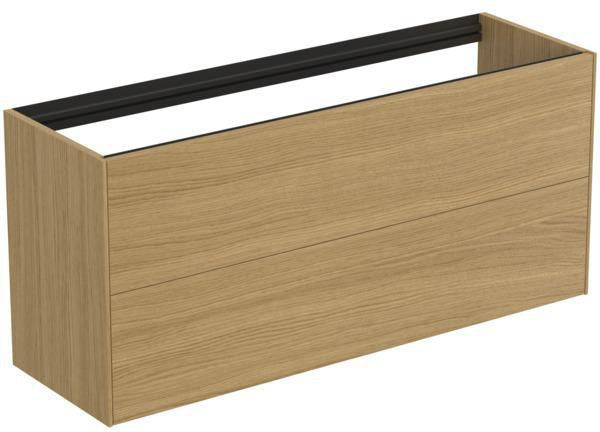 Ideal Standard Conca WT-Unterschrank 1200 mm, 2 Auszüge, Anthrazit matt, Push-Open