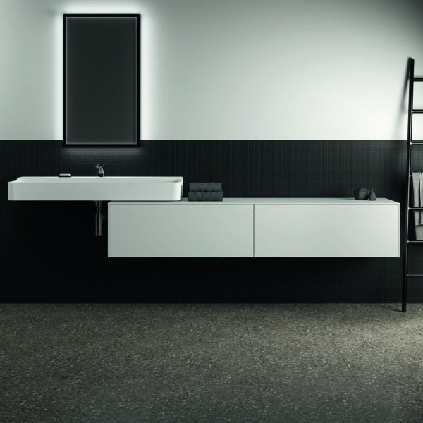Ideal Standard Conca Aufsatzwaschtisch 1200x450x145 mm Weiß, 1 Hahnloch, ohne Überlauf