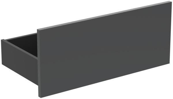 IDEAL STANDARD Eurovit+ Obere Schublade 60 cm Hochglanz grau lackiert