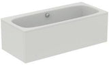 Ideal Standard i.life Duo-Badewanne 1900x900x450 mm Weiß – 2-Sitzer mit Mittelablauf
