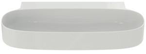 Ideal Standard Linda-X Aufsatzwaschtisch 750x500x135 mm Weiß ohne Hahnloch und Überlauf