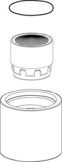 Ideal Standard IS Strahlregler M18x1 Chrom – Perfekter Wasserstrahl für Ihre Armatur
