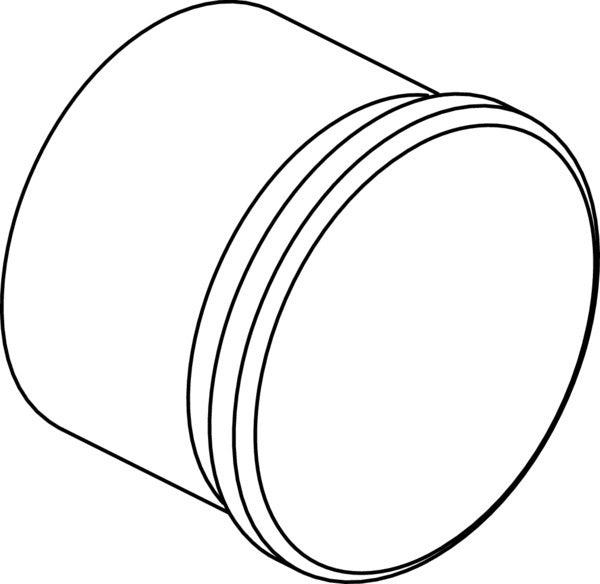 IDEAL STANDARD Zugknopf für Bade- oder Brausearmaturen in Chrom – A860901AA
