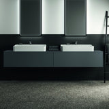 IDEAL STANDARD Conca WT-Unterschrank 2387x505x370 mm, 2 Auszüge, mit Ausschnitt, Weiß