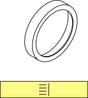 Ideal Standard Dekorring DEA mit Symbol Seitenbrause Armaturenmodule in Chrom – Rosette für Sanitär-Armaturen