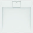 Ideal Standard Ultra Flat S i.life Quadrat-Brausewanne 700x700x30 mm Carraraweiß – Mineralguss mit Rutschhemmung