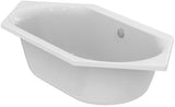 IDEAL STANDARD Sechseck-Badewanne Connect Air 1900x900x475mm Weiß – Designerwanne von Robin Levien